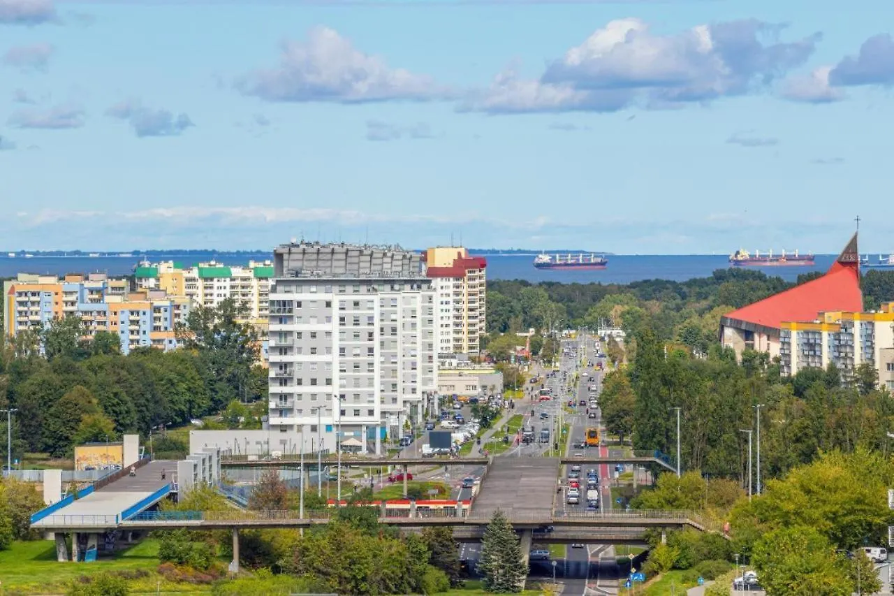 Zaspa Vvita Sea View Apartment Гданьск